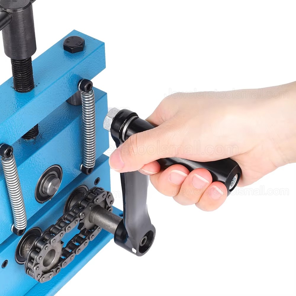 3-Roller Convexity Bracelet Bangle Bending Machine Bracelet Forming Rolling Bender Machine